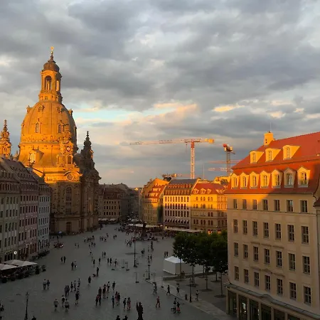 아파트 Luxus Mit Einmaligem Blick Auf Frauenkirche