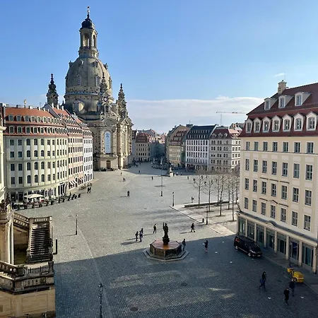 Apartmán Luxus Mit Einmaligem Blick Auf Frauenkirche Drážďany